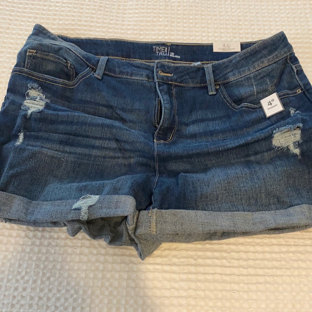 4” Midrise Jean Shorts